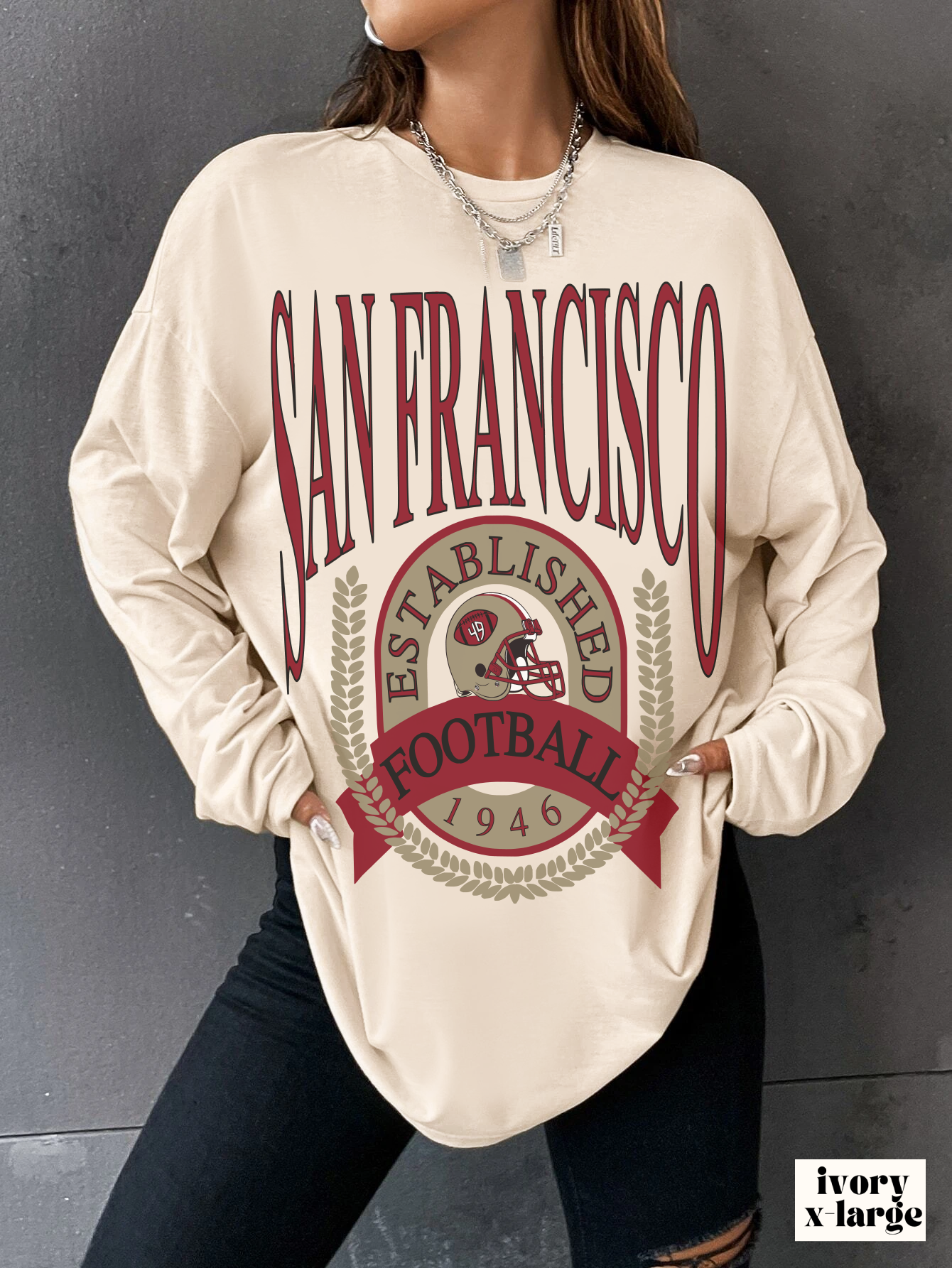 Vintage Long sleeve shirt San outlet Francisco large