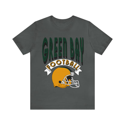 Vintage Green Bay Packers Football Tee - Vintage Style NFL Tshirt - Men's & Women's Baseball Apparel - Design 3