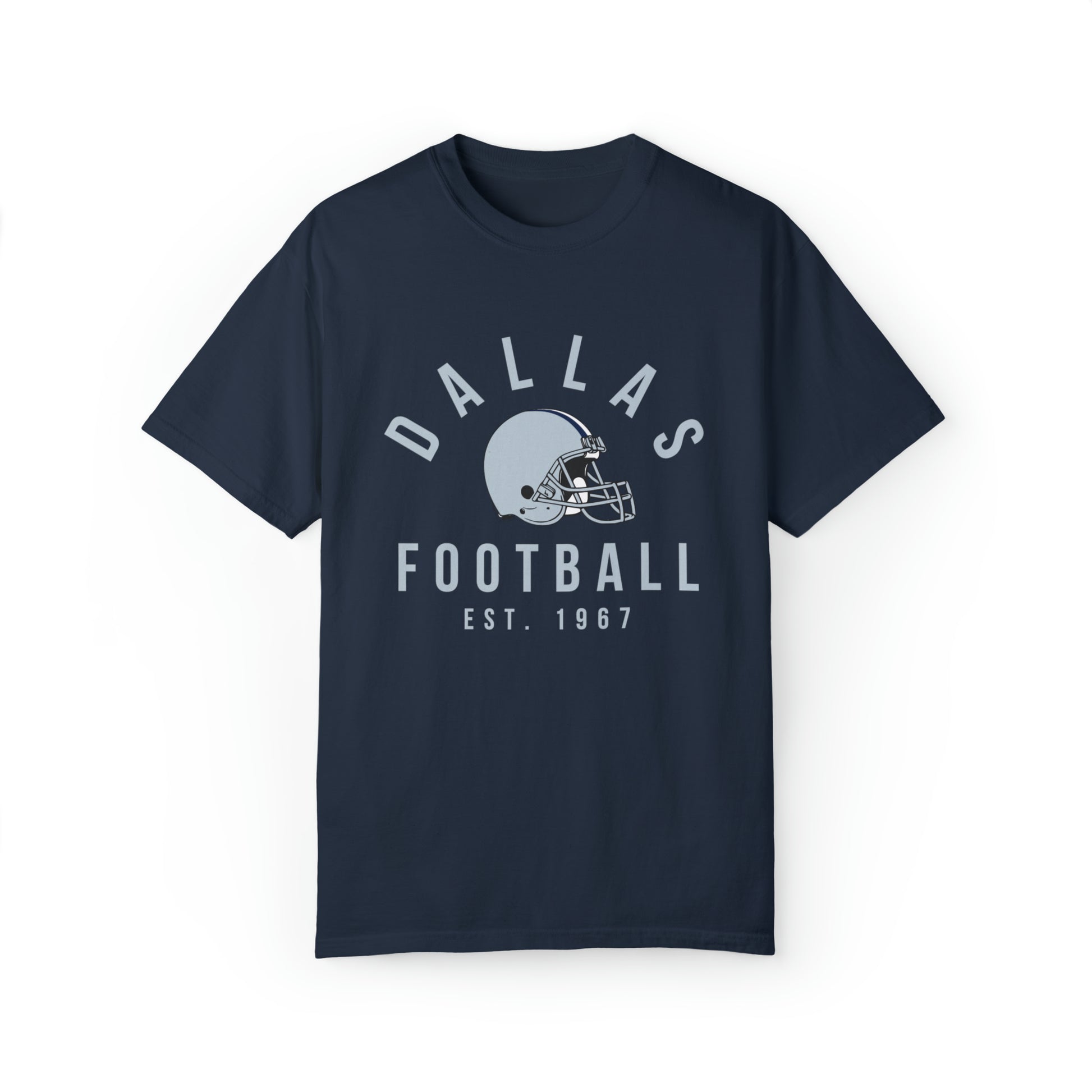 Dallas Cowboys Mens T Shirt Navy Blue Medium Team Apparel 100% Cotton NFL