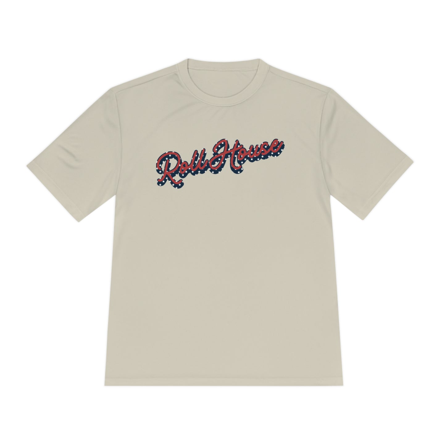 RollHouse ATHLETIC MATERIAL Unisex Moisture Wicking Tee