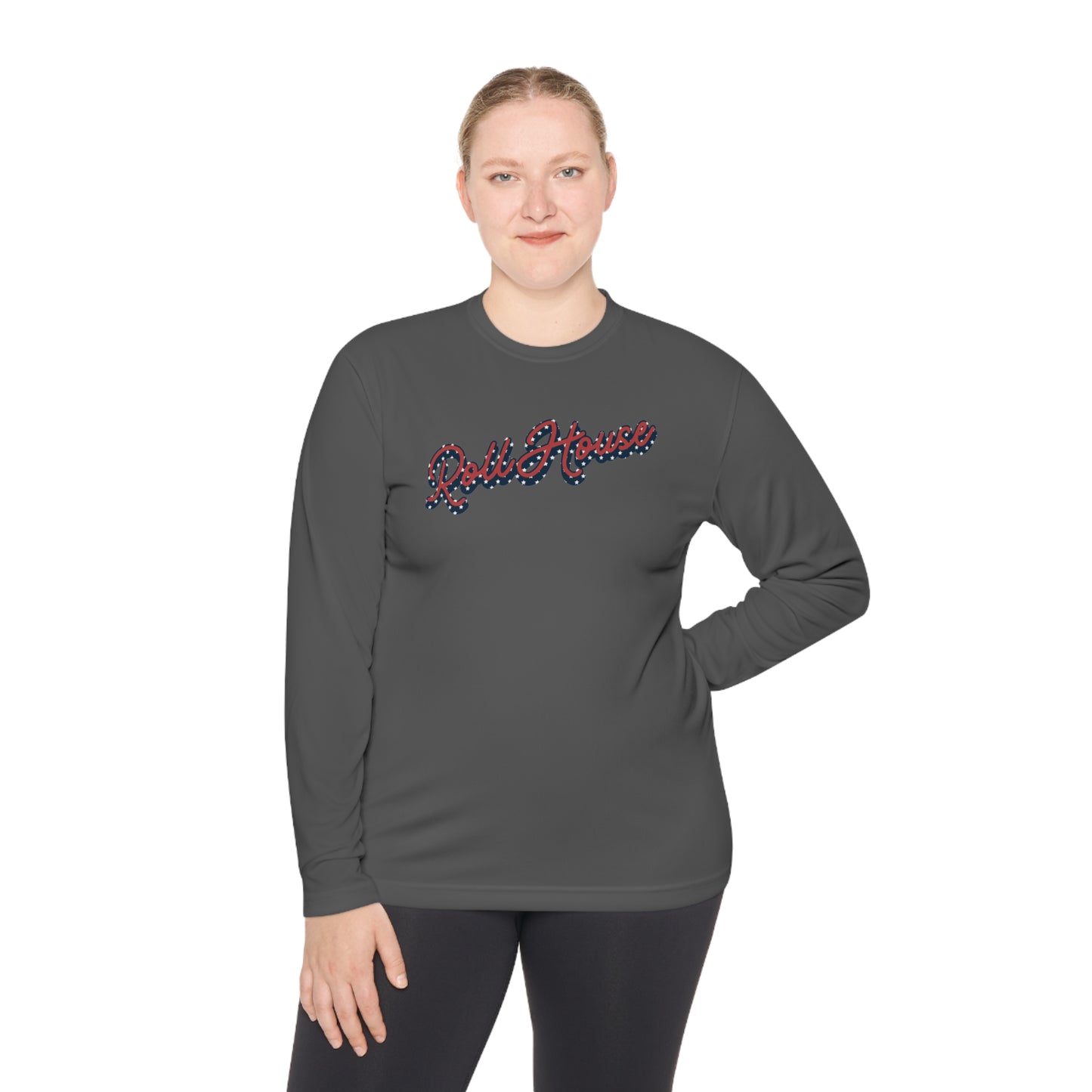 RollHouse ATHLETIC MATERIAL Lightweight Long Sleeve Tee