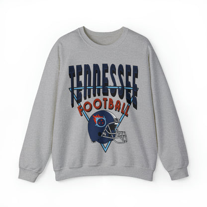 90's Tennessee Titans Sweatshirt - Vintage Men's & Women's Throwback Unisex Football Crewneck - Design 1