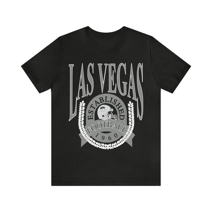 Vintage Las Vegas Raiders T-Shirt - Vintage Style Football Short Sleeve Tee - Men's & Women's Football Apparel - Design 1