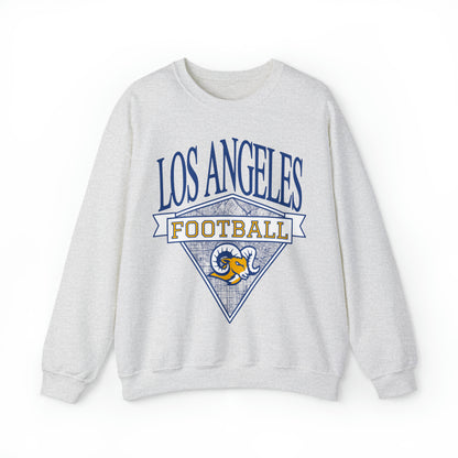 Vintage Los Angeles Rams Crewneck Sweatshirt - Retro California Football Apparel - Men's & Women's Unisex Sizing