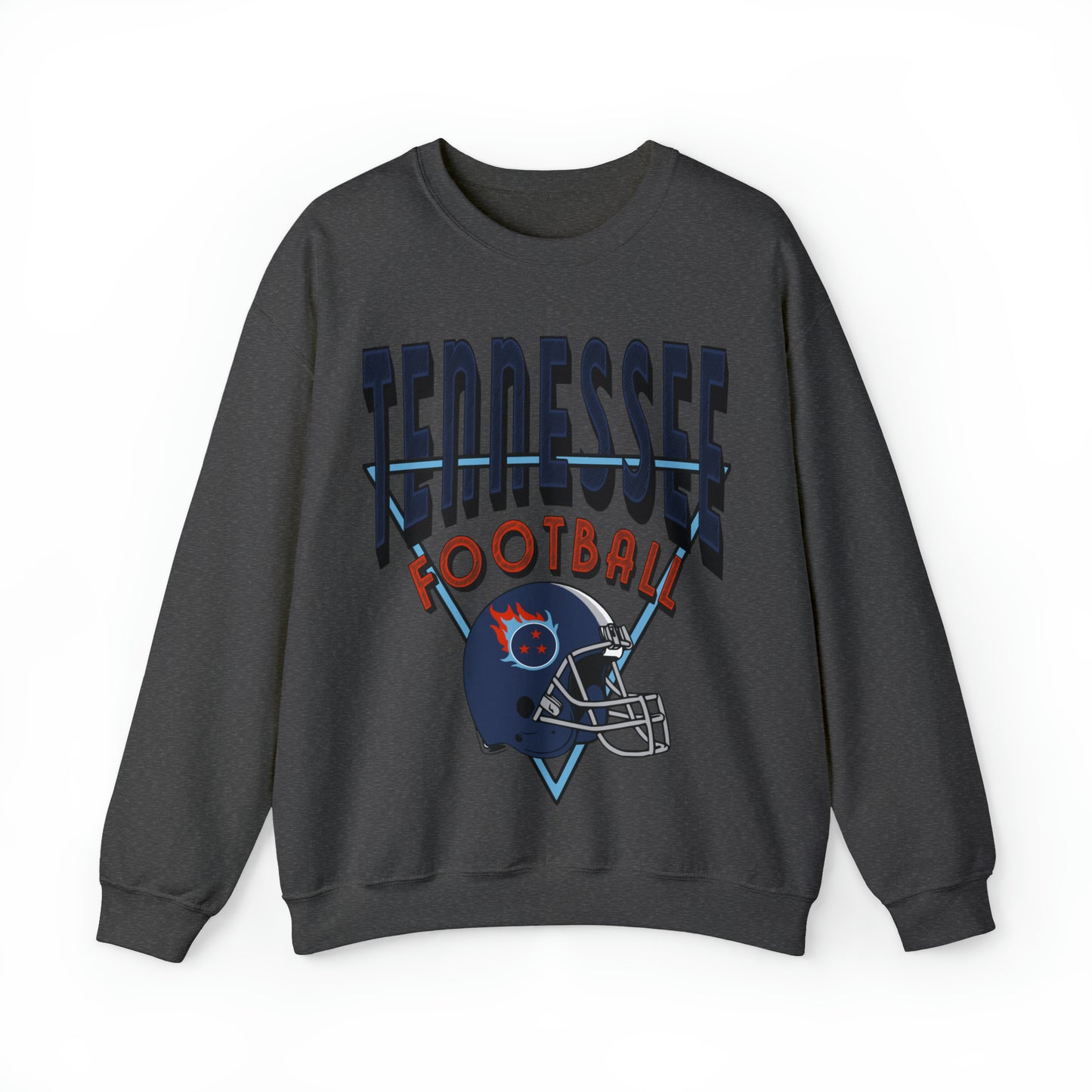 90's Tennessee Titans Sweatshirt - Vintage Men's & Women's Throwback Unisex Football Crewneck - Design 1