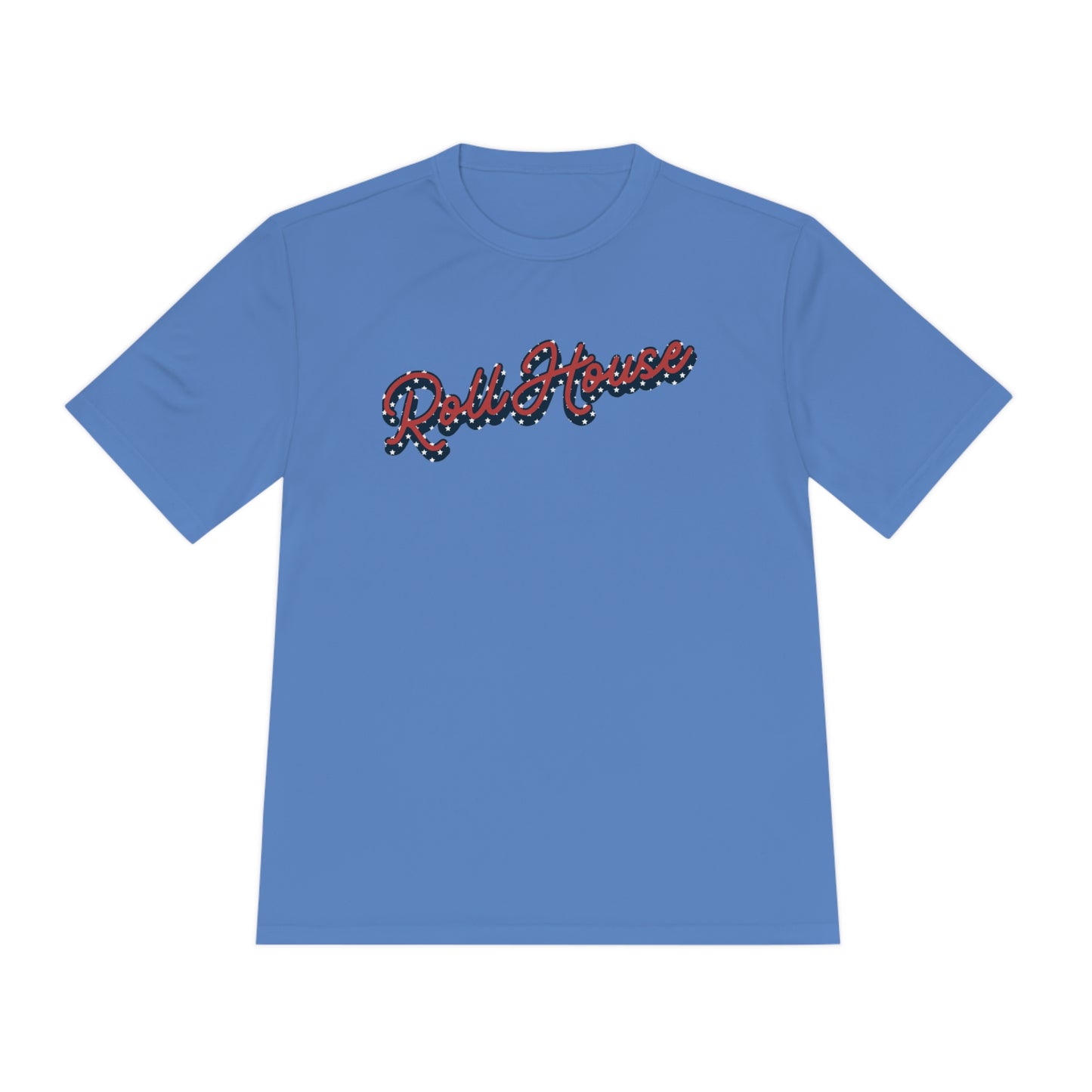 RollHouse ATHLETIC MATERIAL Unisex Moisture Wicking Tee