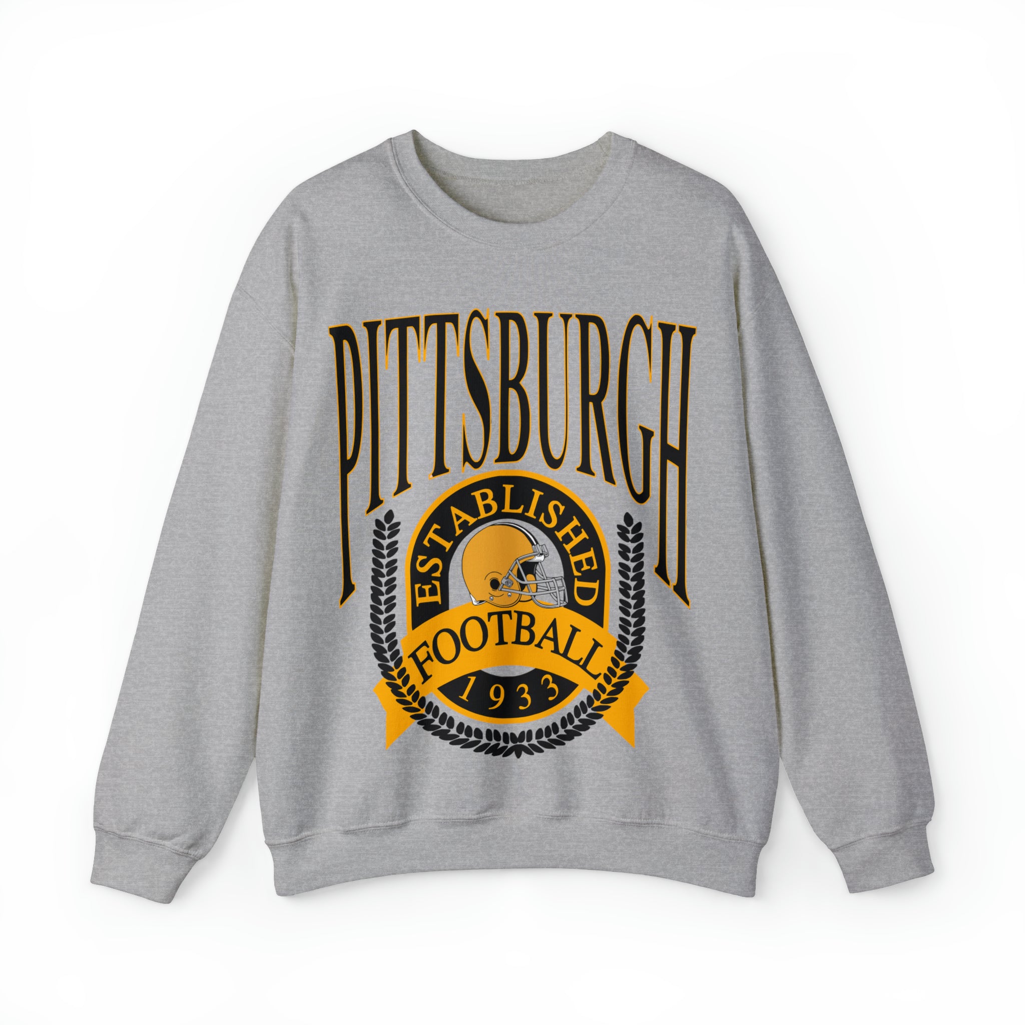 The Dallas Family Throwback Pittsburgh Steelers Crewneck