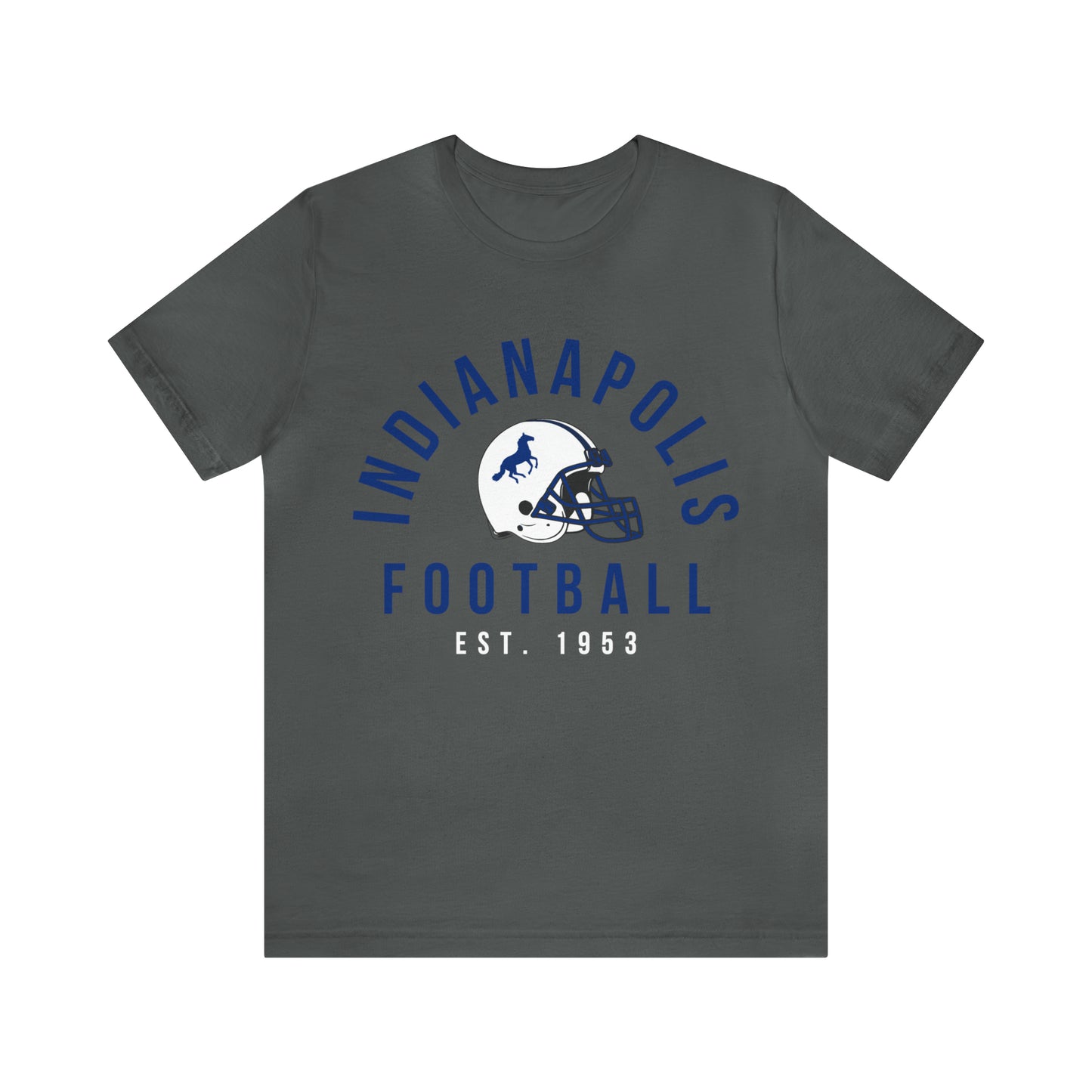 Vintage Indianapolis Colts Short Sleeve T-Shirt - Retro Style Football Tee - Men's & Women's - Design 2