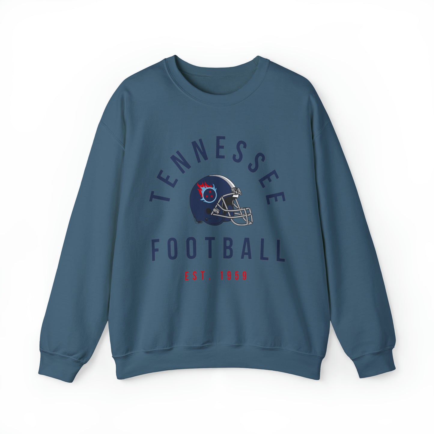 Vintage Tennessee Titans Sweatshirt - Vintage Men's & Women's Throwback Unisex Football Crewneck - Design 4