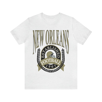 Throwback New Orleans Saints Crewneck - Vintage Style Louisiana Football Sweatshirt - Men's, Women's Design 1