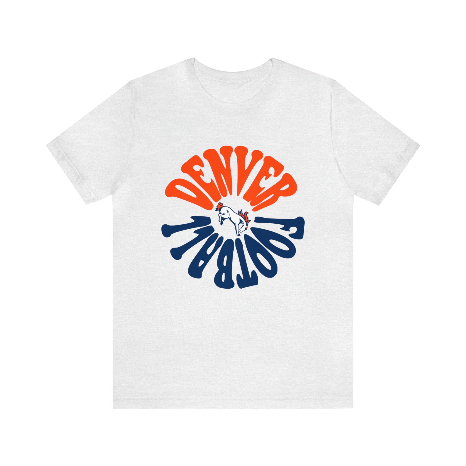 Tie Dye Retro Denver Broncos Tee - Vintage Colorado Football Short Sle –  The Dallas Family Apparel Company