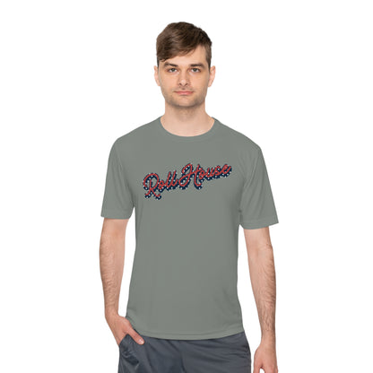 RollHouse ATHLETIC MATERIAL Unisex Moisture Wicking Tee