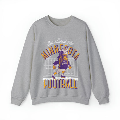 Minnesota Vikings Christmas Crewneck Sweatshirt - Holiday NFL Football Hoodie SKOL Mascot - Winter Men's & Women's Apparel