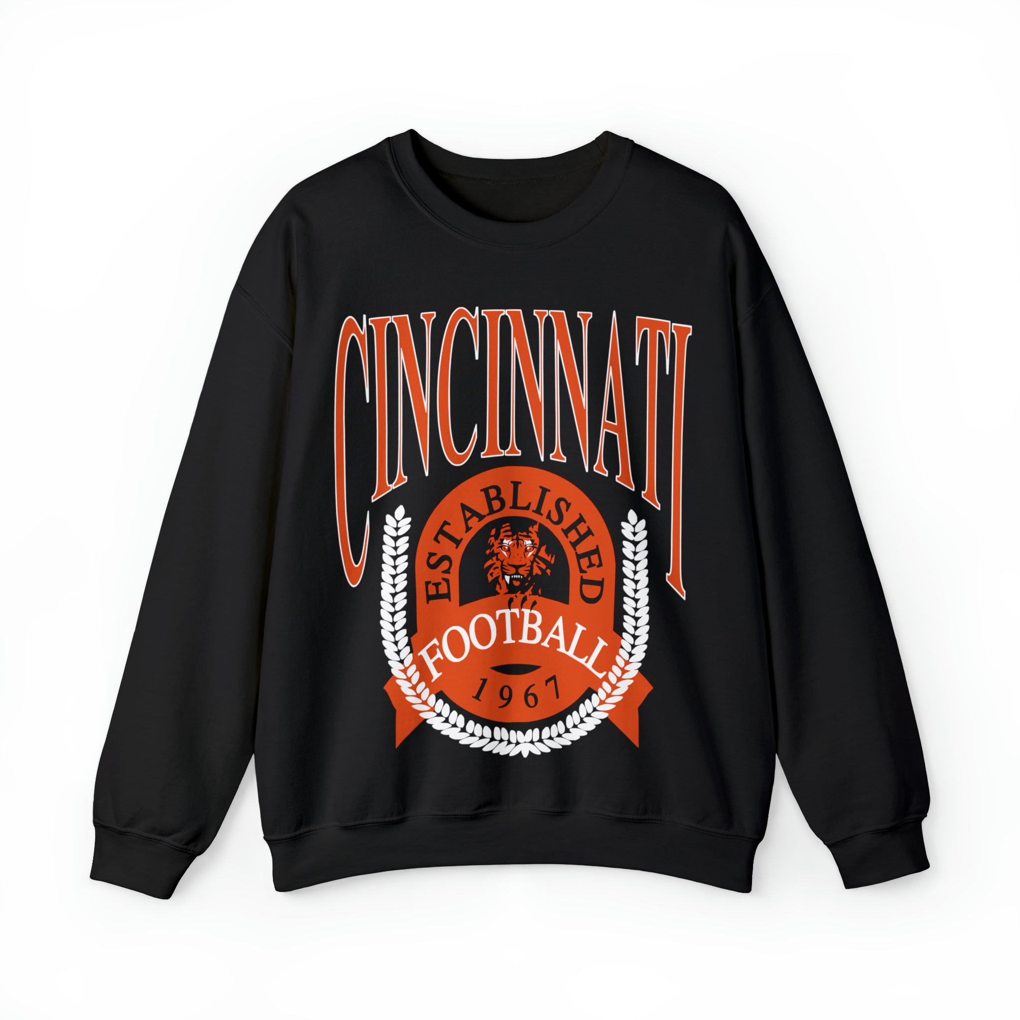 Vintage Cincinnati shops Bengals Crewneck Sweatshirt XL