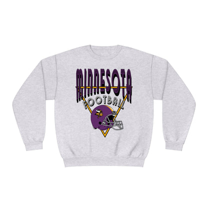 Vintage Minnesota Vikings Crewneck - Retro Unisex Football Sweatshirt - Men's & Women's 90's Oversized Hoodie