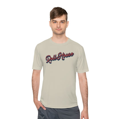 RollHouse ATHLETIC MATERIAL Unisex Moisture Wicking Tee