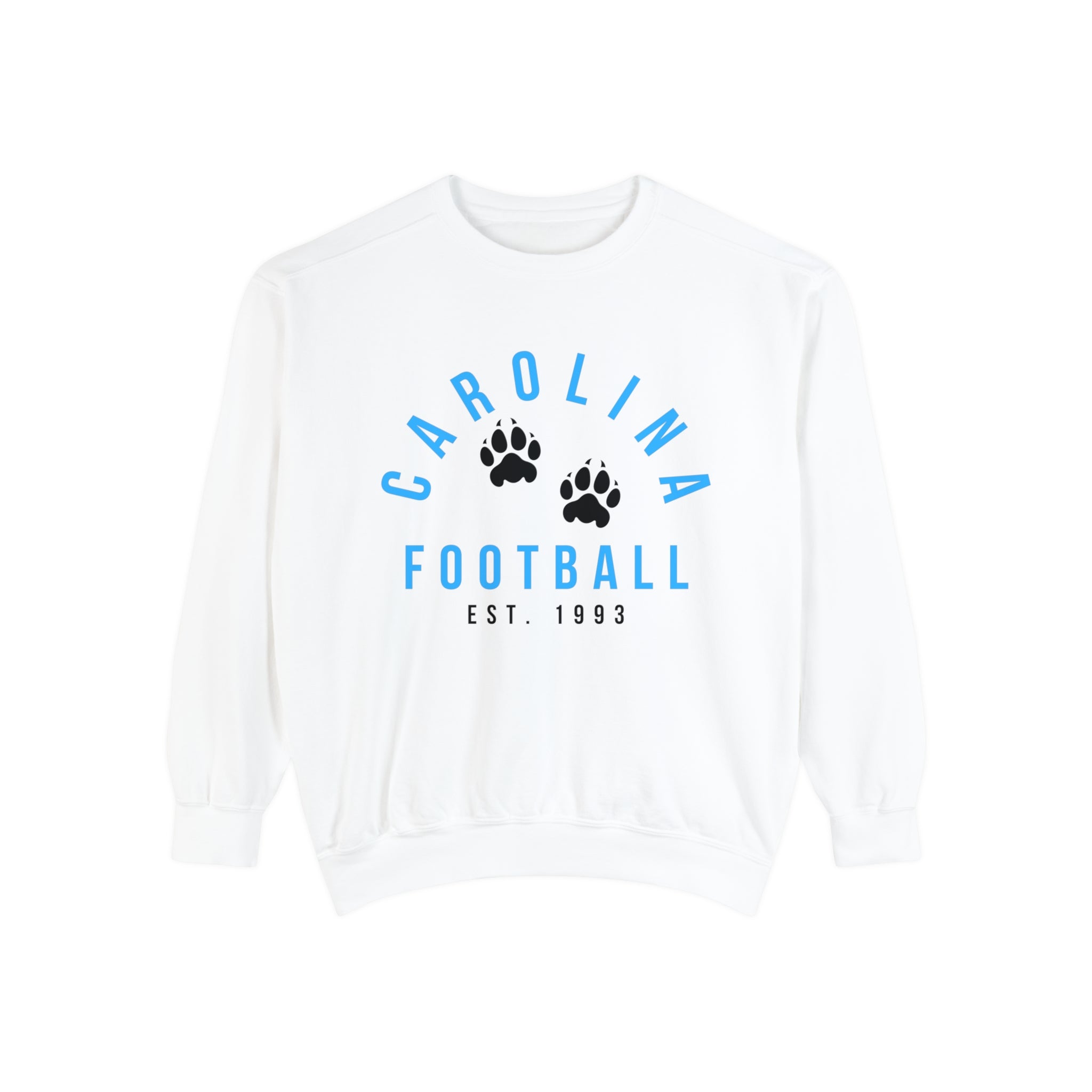 Carolina panthers crewneck outlet sweatshirt