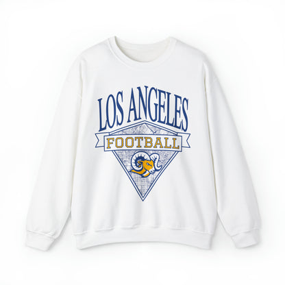 Vintage Los Angeles Rams Crewneck Sweatshirt - Retro California Football Apparel - Men's & Women's Unisex Sizing