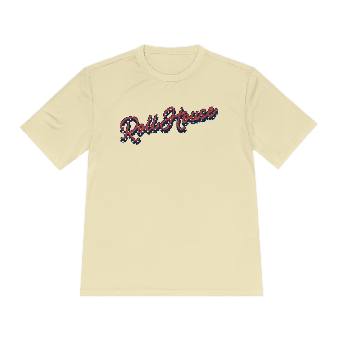 RollHouse ATHLETIC MATERIAL Unisex Moisture Wicking Tee