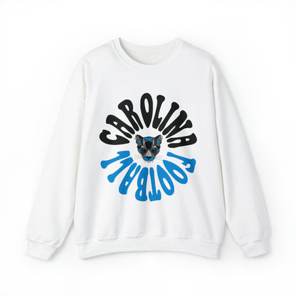 Vintage Carolina Panthers Crewneck Sweatshirt - Retro NFL Football Hoodie Apparel - Vintage Men's and Women's - Design 2