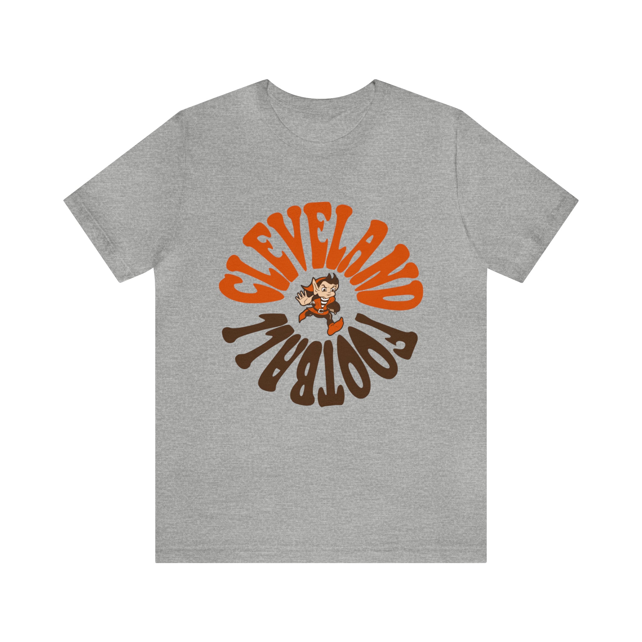 Hippy Cleveland Browns T Shirt Vintage Brownie Elf Cleveland Browns The Dallas Family Apparel Company