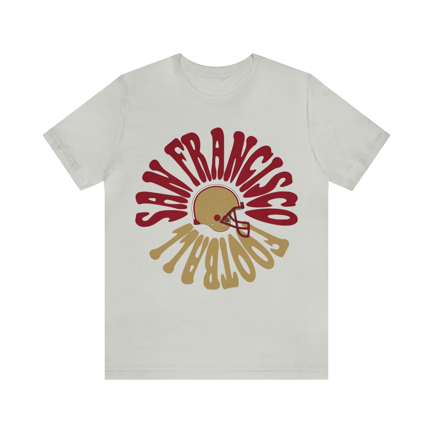 Hippy San Francisco 49ERS Tee - Vintage Football T-Shirt - Men's & Women's Unisex Apparel - Design 2