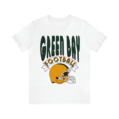 Vintage Green Bay Packers Football Tee - Vintage Style NFL Tshirt - Men's & Women's Baseball Apparel - Design 3