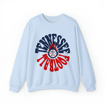 Retro Tennessee Titans Sweatshirt - Vintage Style Football Crewneck - Men's & Women's Football Apparel - Design 2