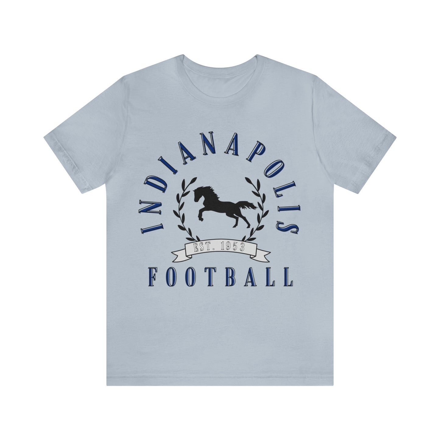 Vintage Indianapolis Colts Short Sleeve T-Shirt - Retro Style Football Tee - Men's & Women's - Design 1