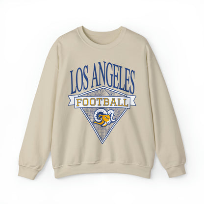 Vintage Los Angeles Rams Crewneck Sweatshirt - Retro California Football Apparel - Men's & Women's Unisex Sizing