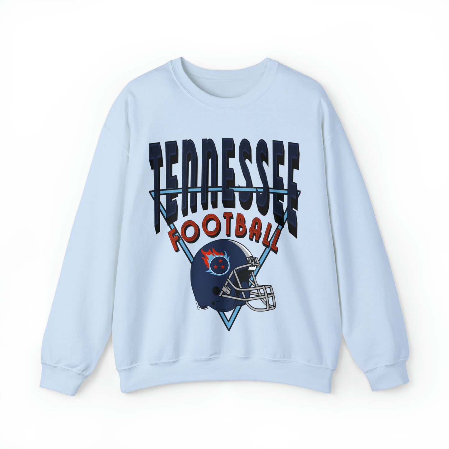 90's Tennessee Titans Sweatshirt - Vintage Men's & Women's Throwback Unisex Football Crewneck - Design 1