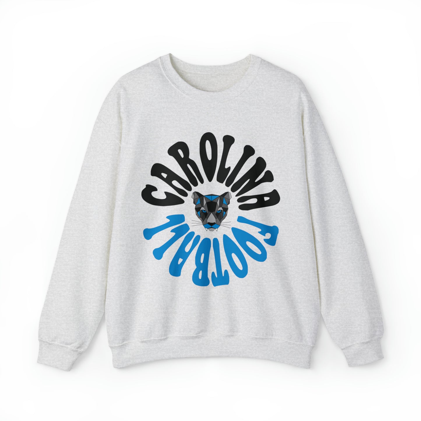 Vintage Carolina Panthers Crewneck Sweatshirt - Retro NFL Football Hoodie Apparel - Vintage Men's and Women's - Design 2