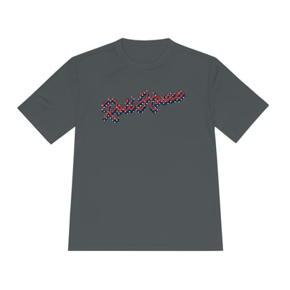 RollHouse ATHLETIC MATERIAL Unisex Moisture Wicking Tee