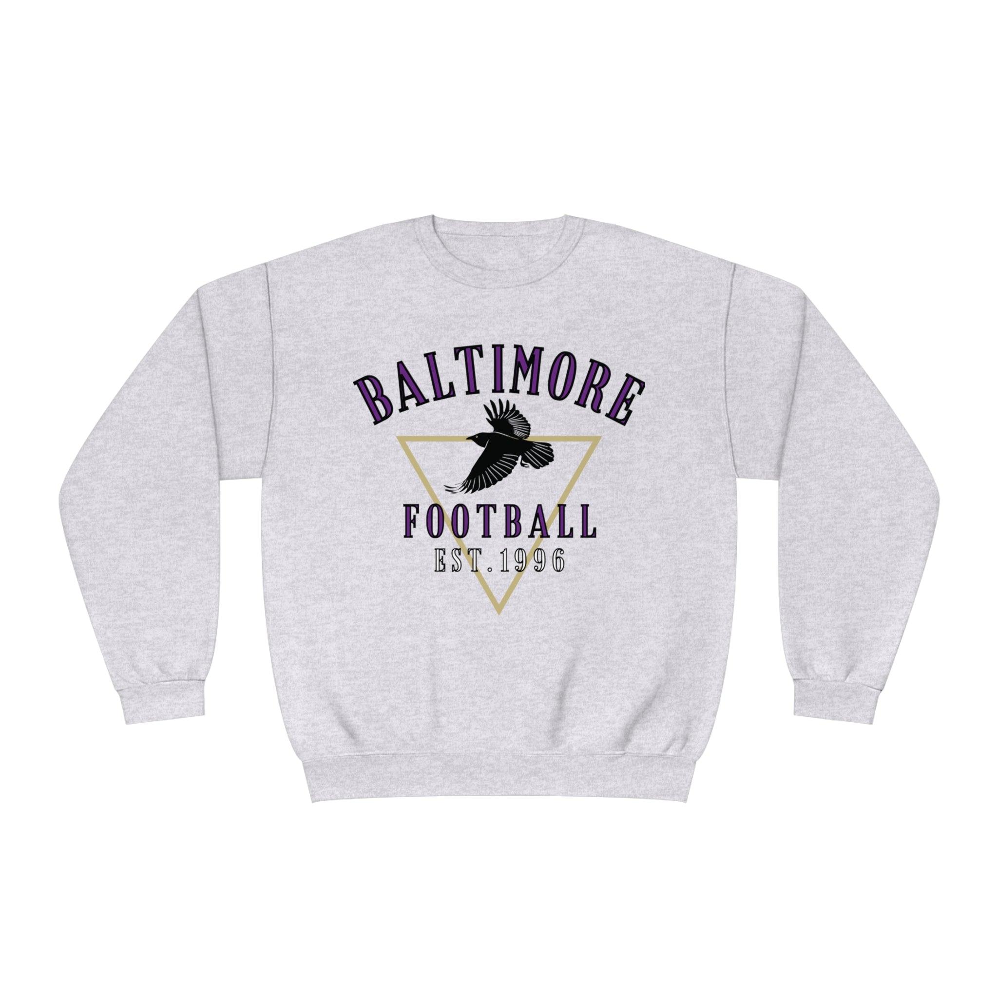 Vintage Baltimore Ravens Crewneck Sweatshirt NFL Football Hoodie Retro Sweatshirt Oversized Game Day Apparel Design 3