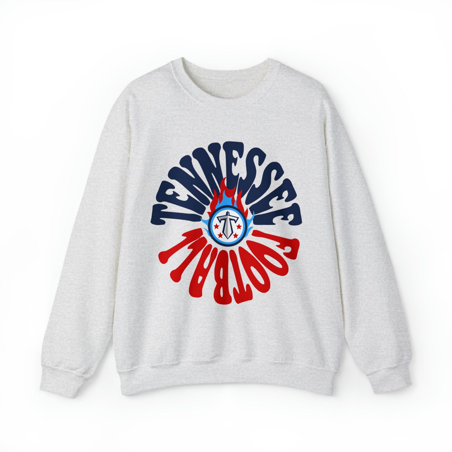 Retro Tennessee Titans Sweatshirt - Vintage Style Football Crewneck - Men's & Women's Football Apparel - Design 2