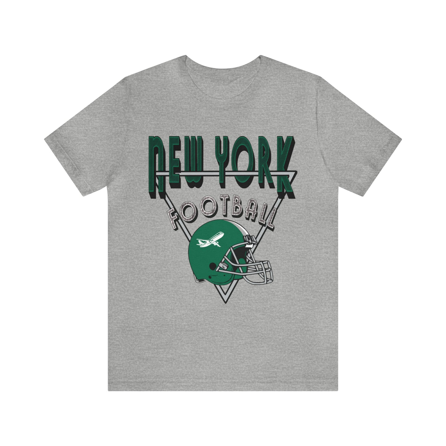 Vintage New York Jets Football Tee - Retro Football T-Shirt Apparel - Men's & Women's Unisex Sizing