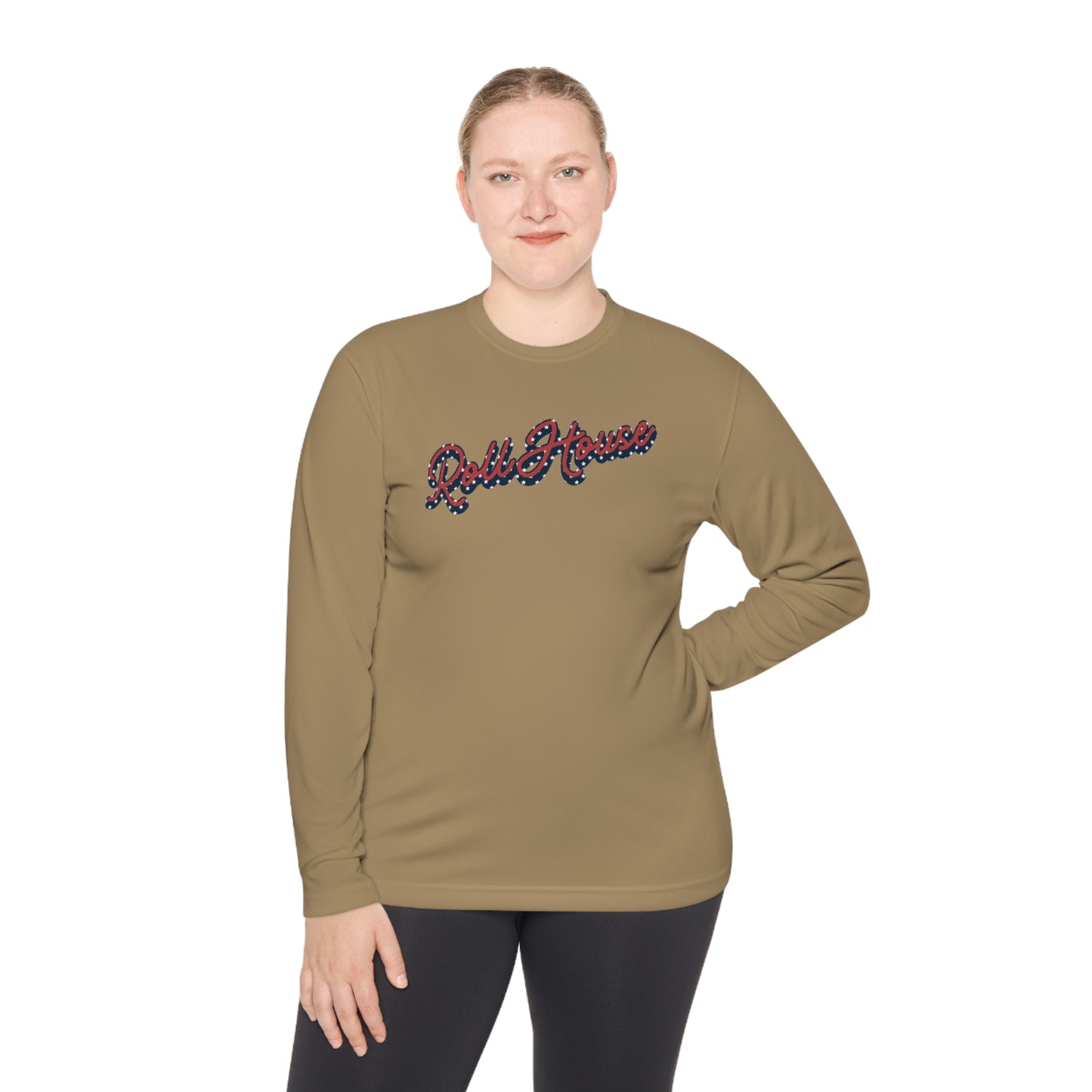 RollHouse ATHLETIC MATERIAL Lightweight Long Sleeve Tee