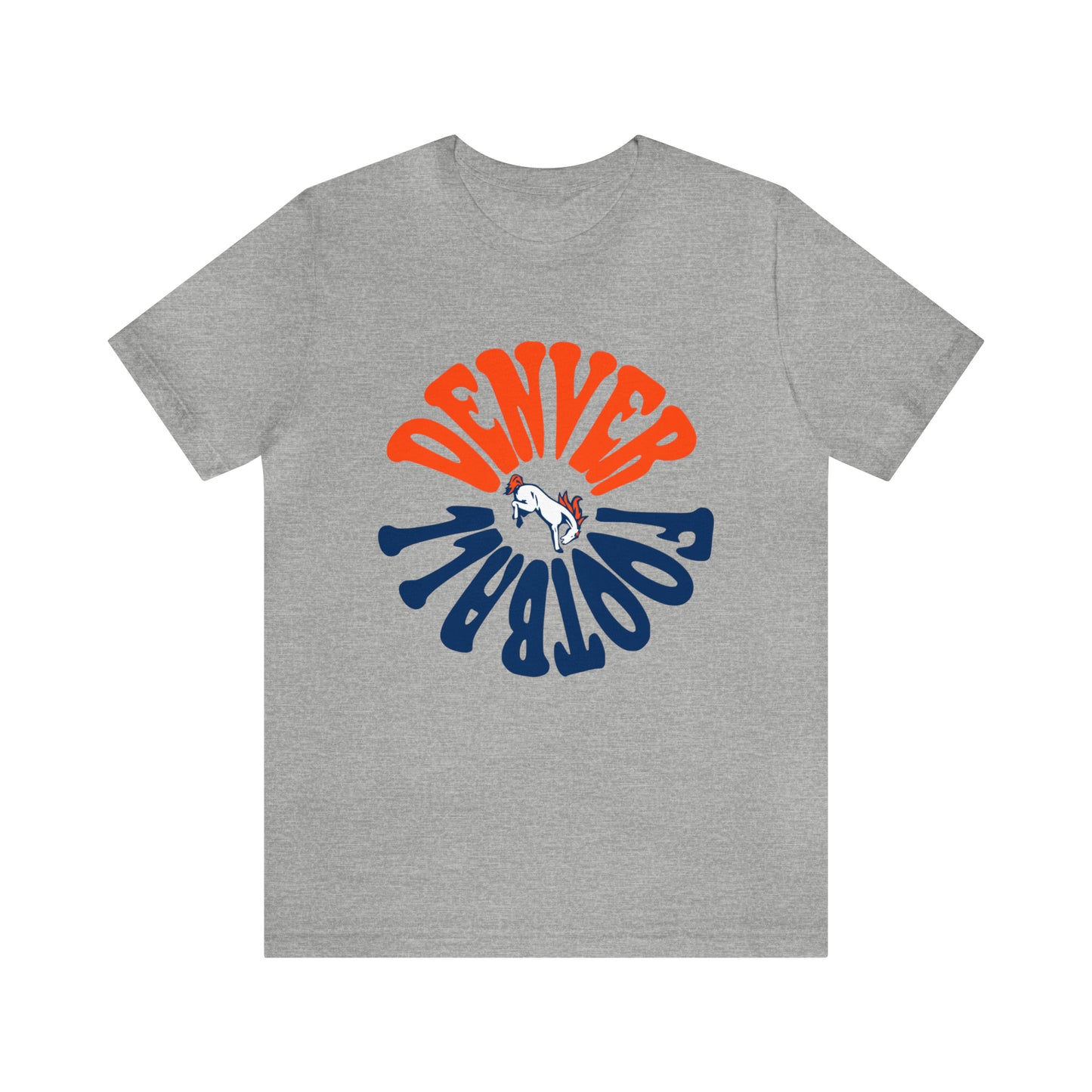 Tie Dye Retro Denver Broncos Tee - Vintage Colorado Football Short Sle –  The Dallas Family Apparel Company