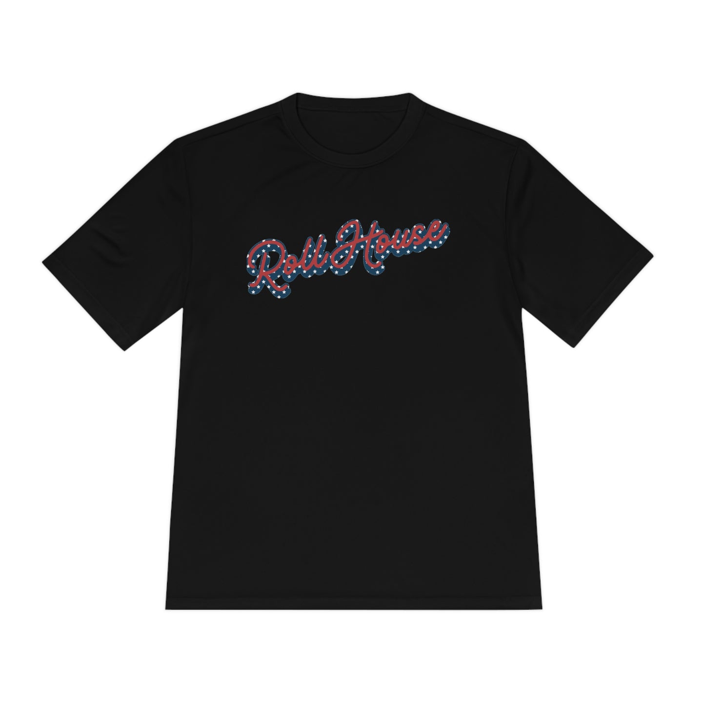 RollHouse ATHLETIC MATERIAL Unisex Moisture Wicking Tee