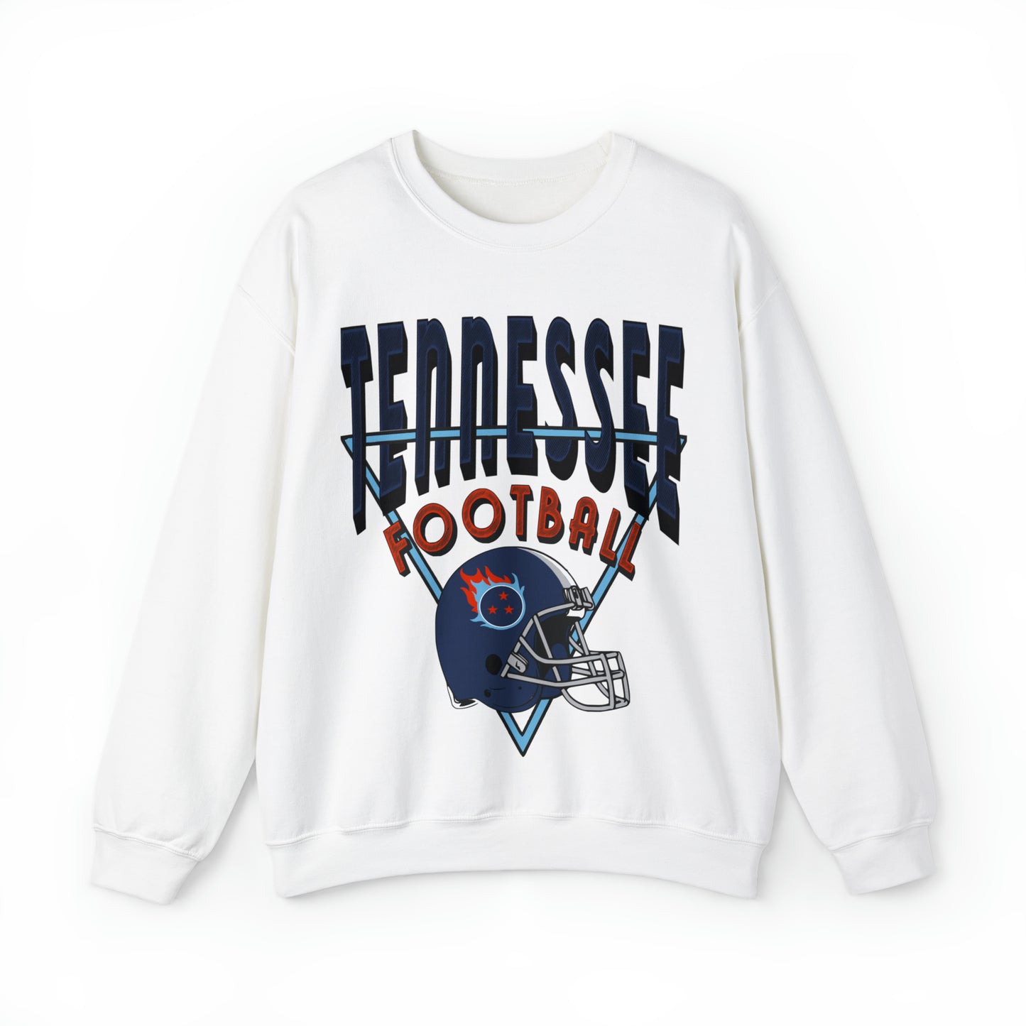 90's Tennessee Titans Sweatshirt - Vintage Men's & Women's Throwback Unisex Football Crewneck - Design 1