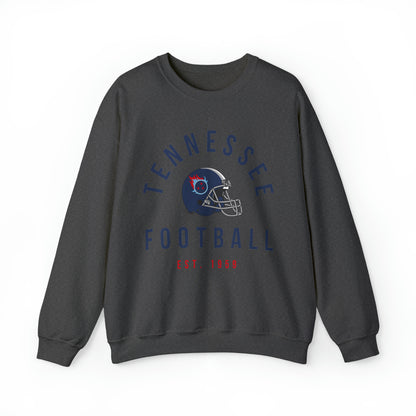 Vintage Tennessee Titans Sweatshirt - Vintage Men's & Women's Throwback Unisex Football Crewneck - Design 4