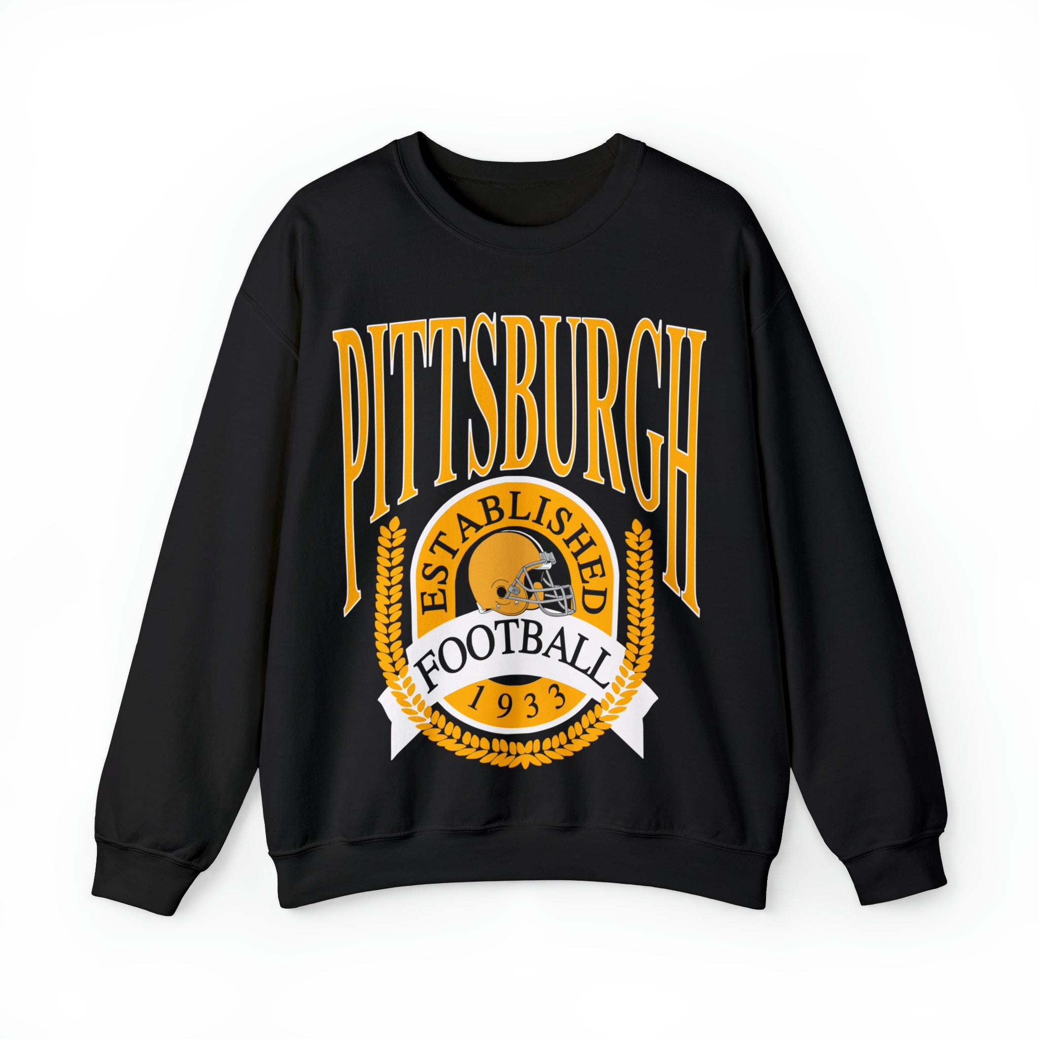 The Dallas Family Throwback Pittsburgh Steelers Crewneck