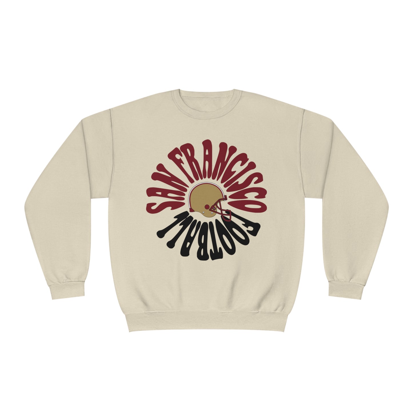 Retro San Francisco 49ERS Crewneck - Vintage Football Sweatshirt - Men's Women's Unisex Apparel - Design 2