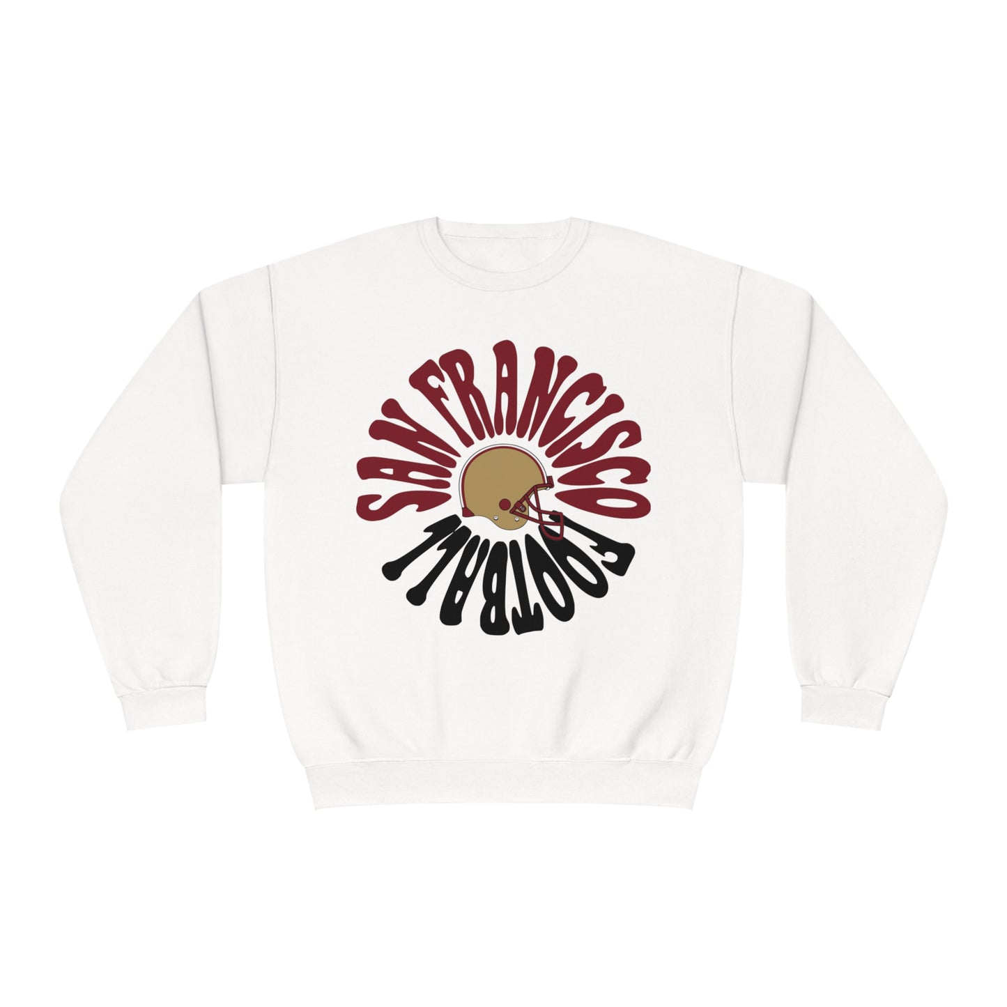 Retro San Francisco 49ERS Crewneck - Vintage Football Sweatshirt - Men's Women's Unisex Apparel - Design 2