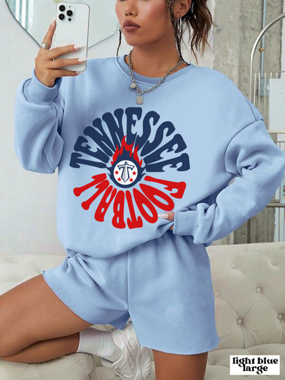 Retro Tennessee Titans Sweatshirt - Vintage Style Football Crewneck - Men's & Women's Football Apparel - Design 2